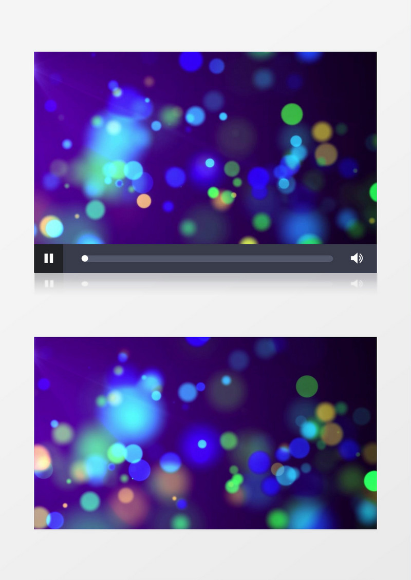 动画动态炫彩粒子光斑背景视频素材
