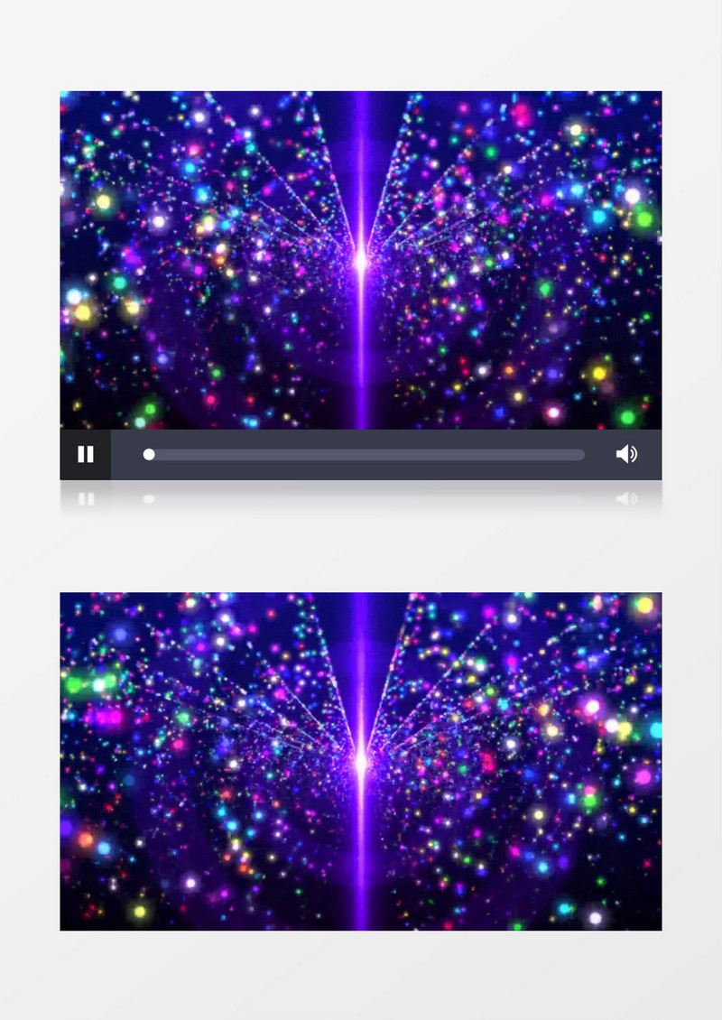 动感经典光效紫色绚丽粒子背景视频素材