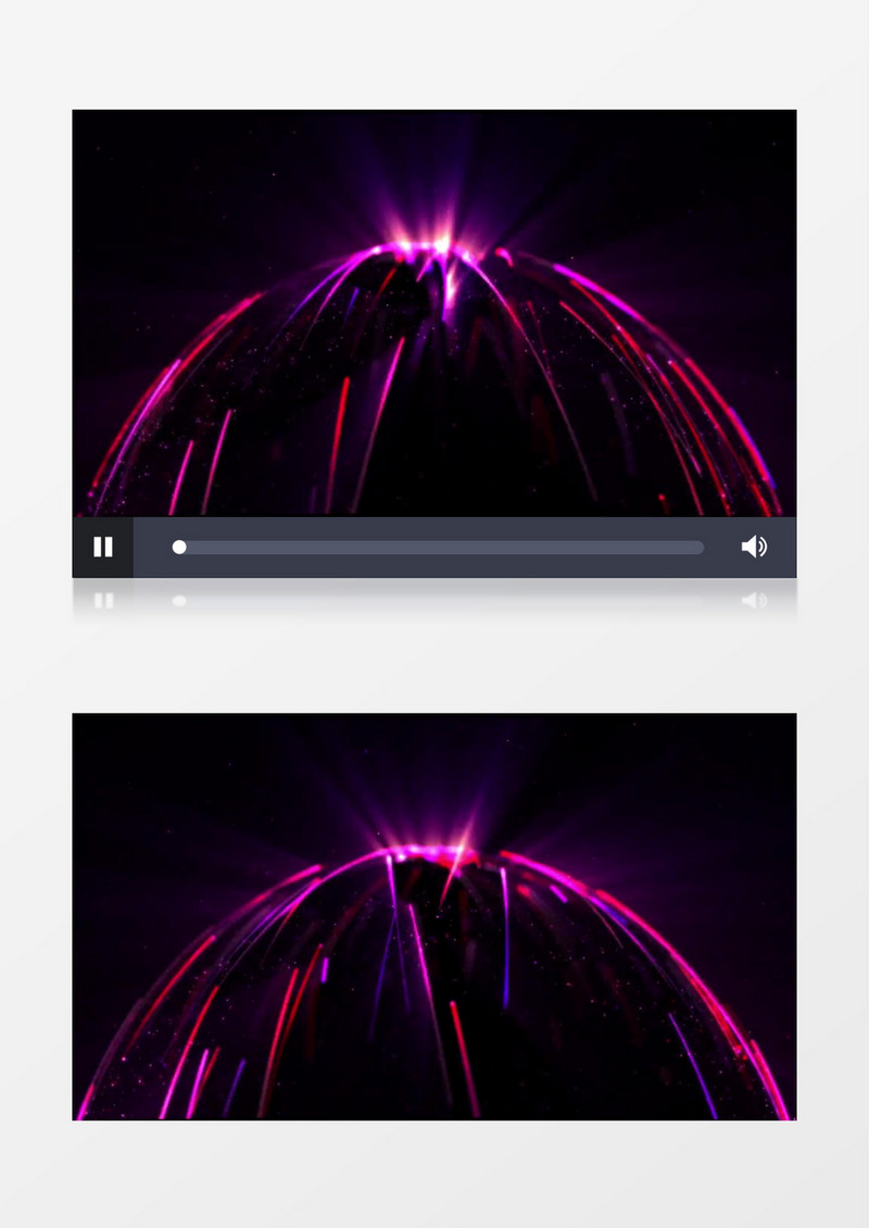动感经典光效紫色粒子穿梭背景视频素材