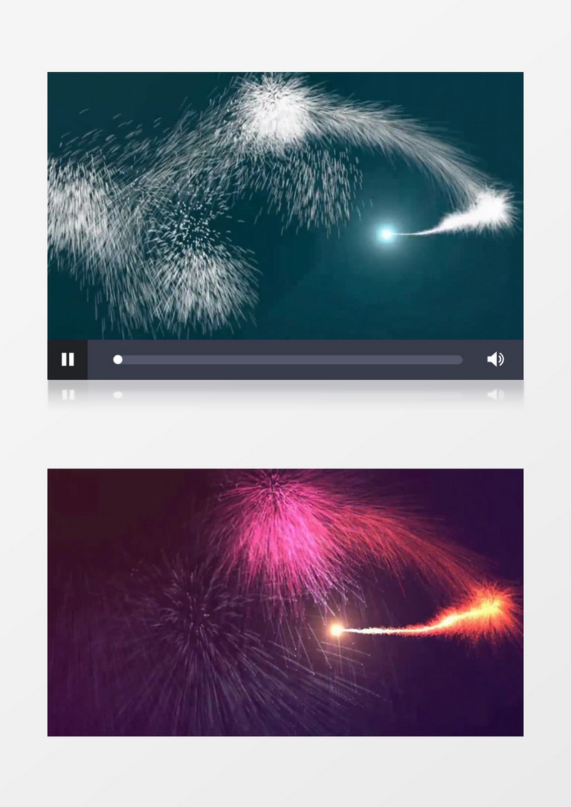 动感经典光效多彩粒子扩散爆炸背景视频素材