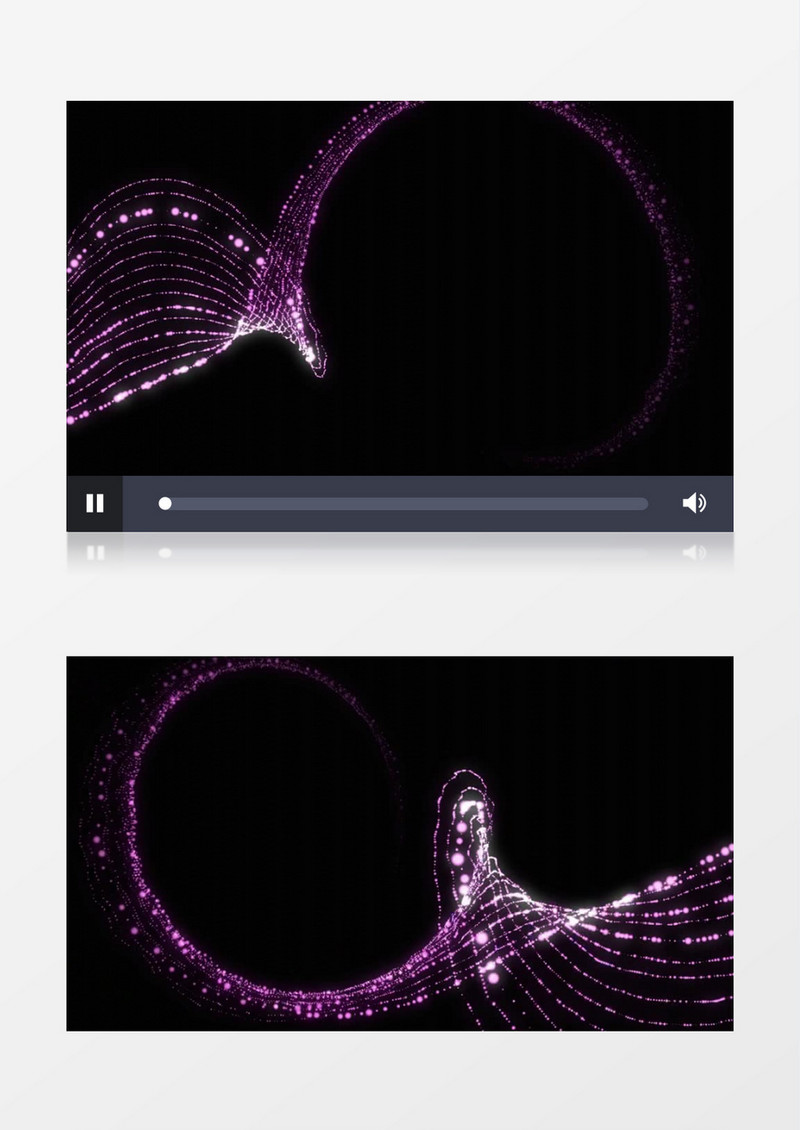 动感经典光效紫色网状粒子运动背景视频素材