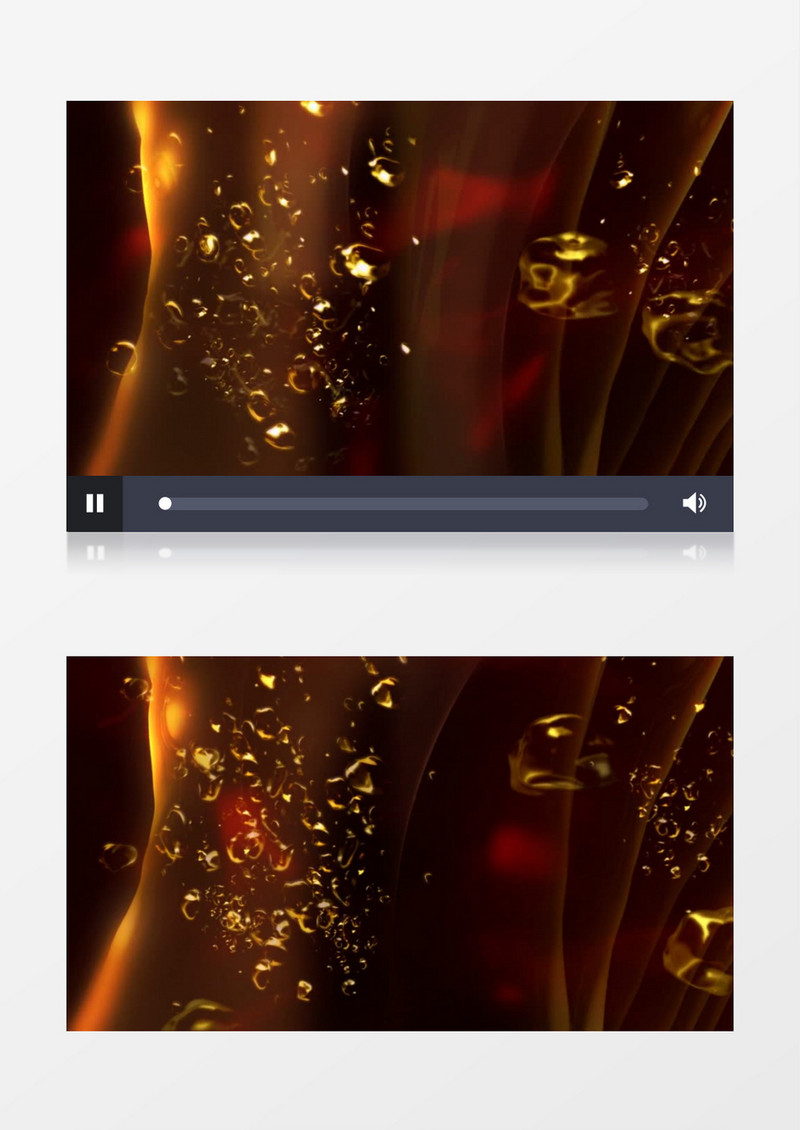 动画动态动感经典金色光效背景视频素材