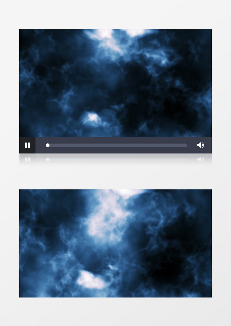 夜色下的云层背景视频素材