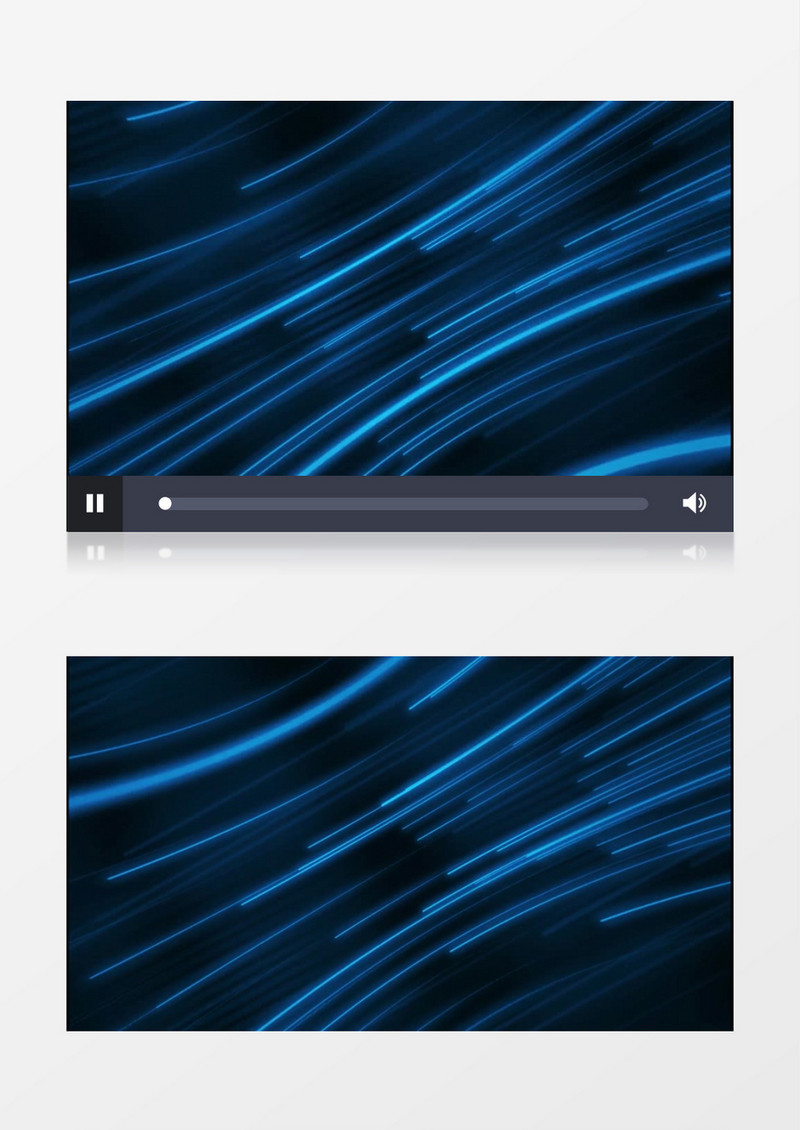 动感经典光效非常漂亮蓝色线条变幻背景视频素材