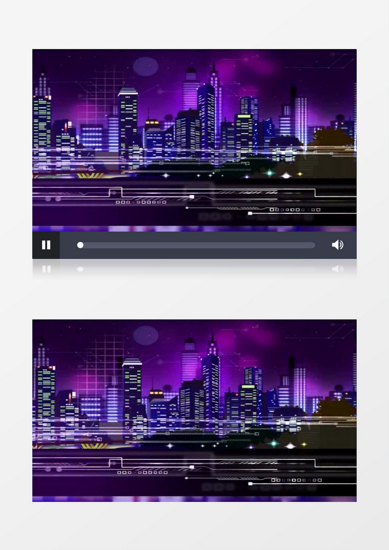 动态地铁轻轨火车窗外夜色夜景楼宇背景素材视频