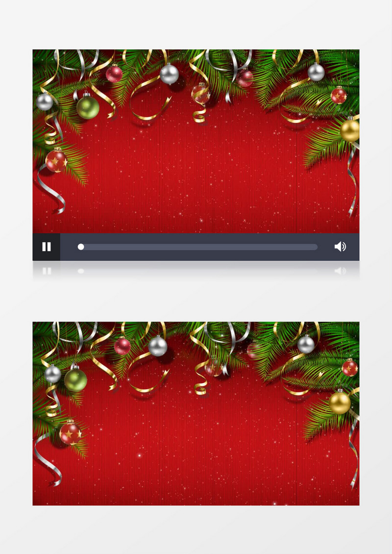 圣诞节动态视频背景视频素材