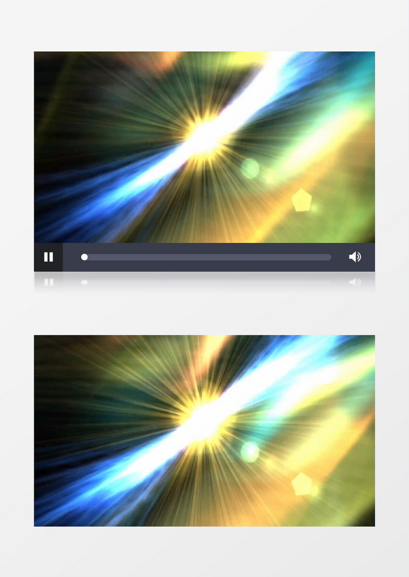 超级绚烂的光运动形成抽象的动态画视频素材
