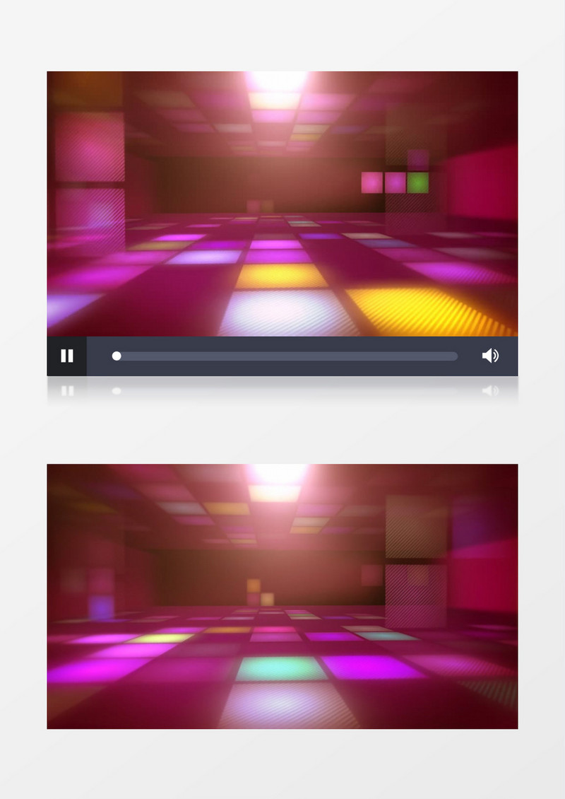 动画动态粉梦空间灯光闪烁背景视频素材