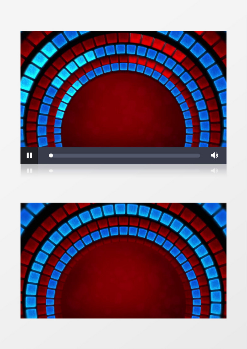 动画动态隧道闪烁变色背景视频素材