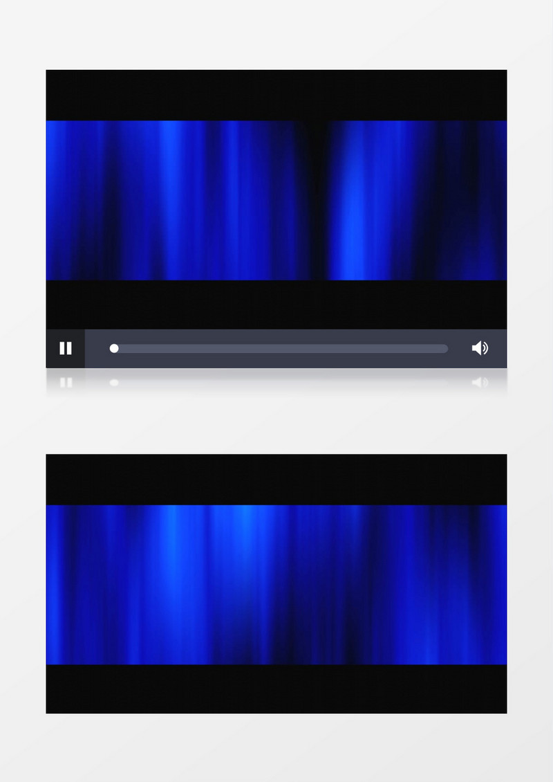 浮动的蓝色瀑布背景视频素材