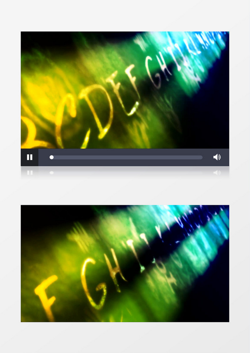 动画动态多彩字母墙壁闪烁背景视频素材