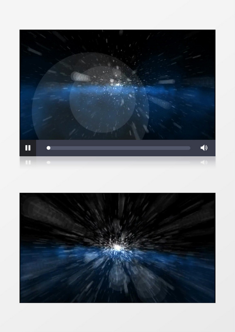 动画动态夜空冲刺粒子闪烁背景视频素材