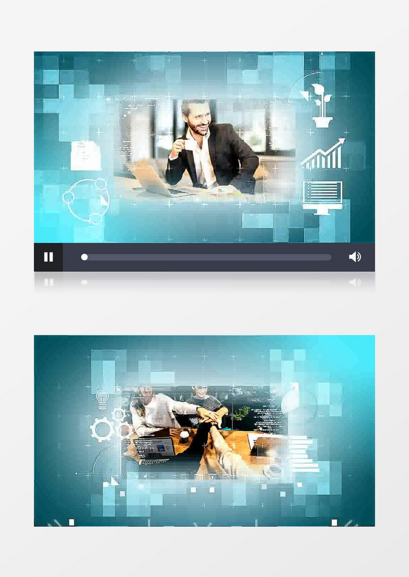 大气高科技企业宣传片片头AE视频模板