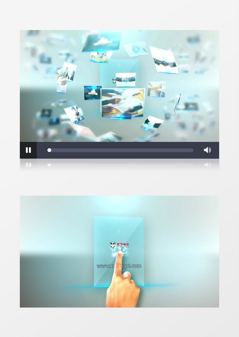高科技商务片头展示AE视频模板