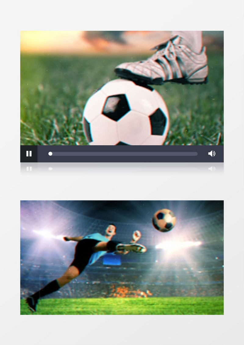 足球赛事体育赛事宣传视频AE模板