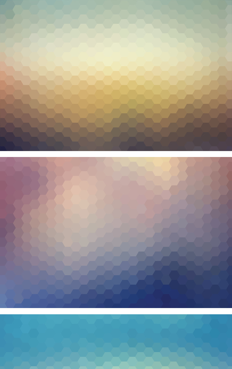 蜂窝形毛玻璃效果ppt背景图片