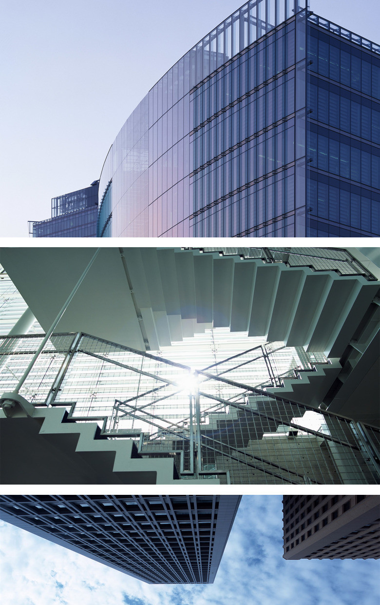 商务大厦大楼写字楼PPT背景图片