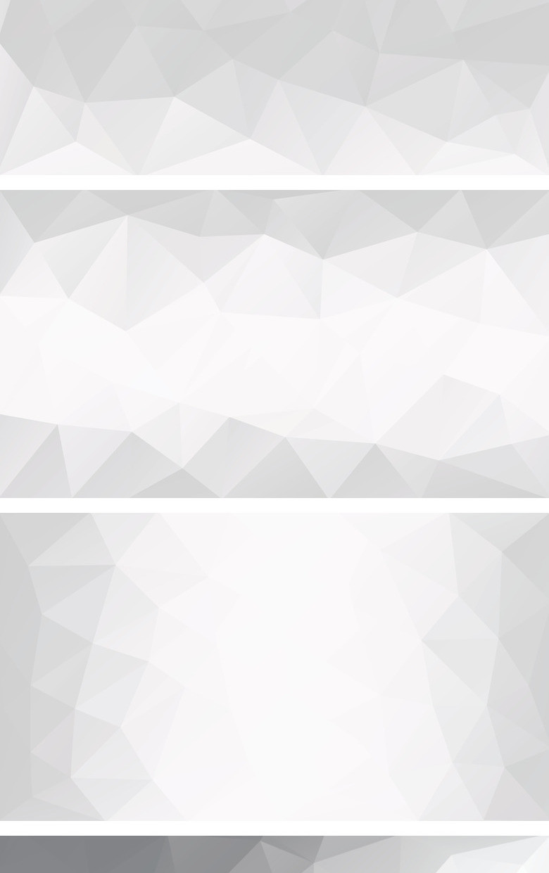 灰色时尚低多边形PPT背景图片模板下载_时尚_图客巴巴