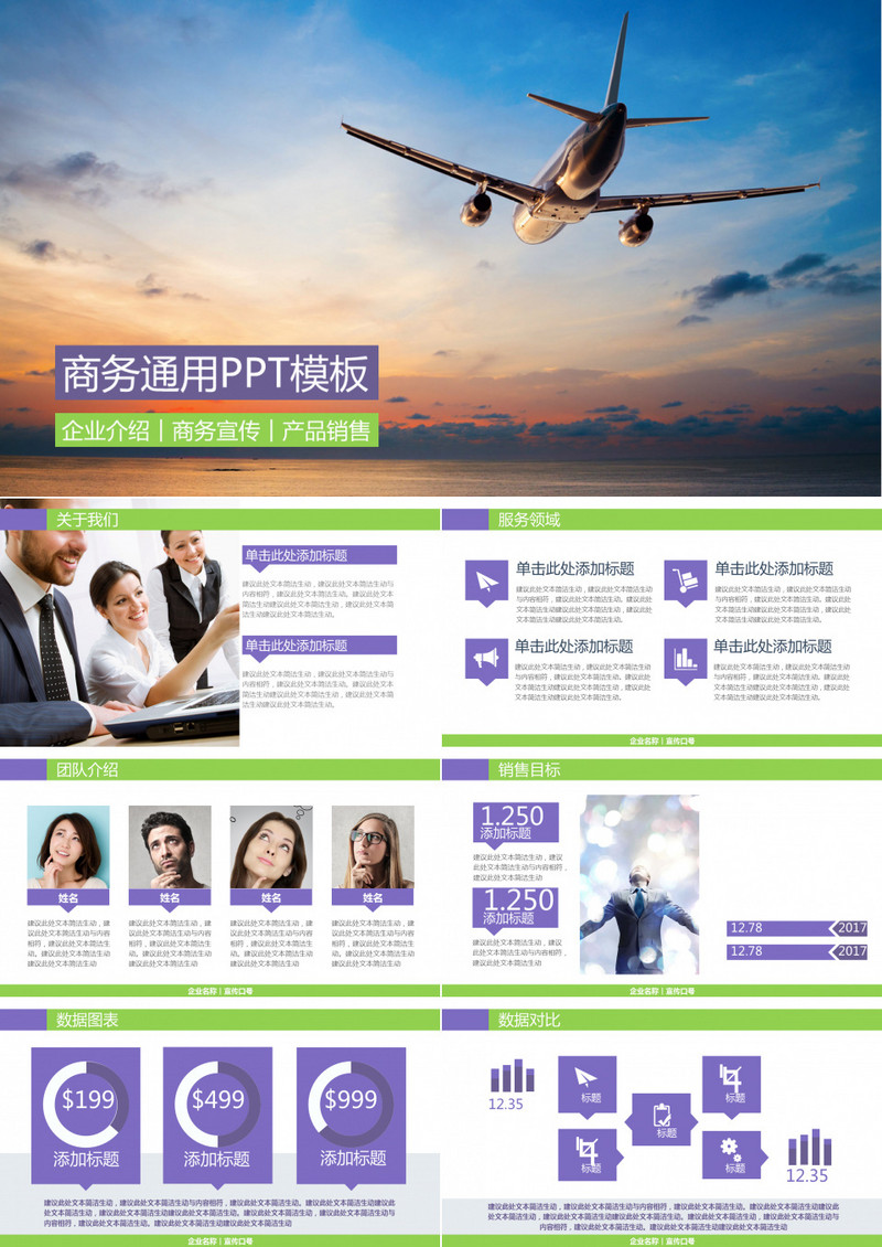 企业介绍市场营销成功案例汇报PPT模版