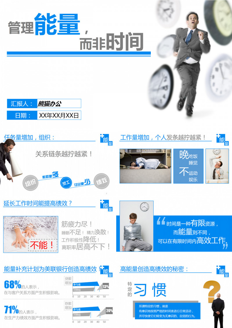 能量管理计划PPT作品