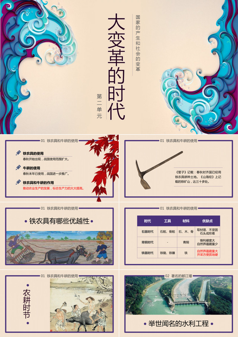 历史课件之农耕的变革