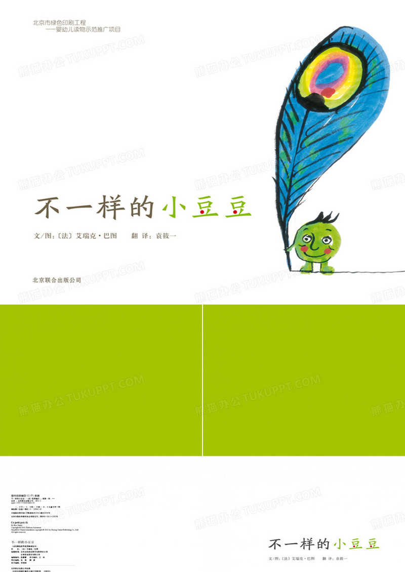 绘本故事不一样的小豆豆