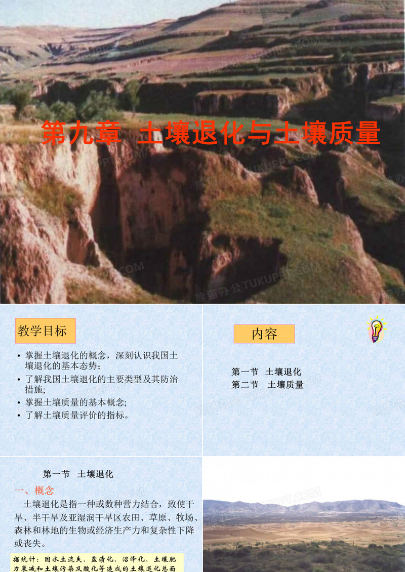 土壤退化与土壤质量