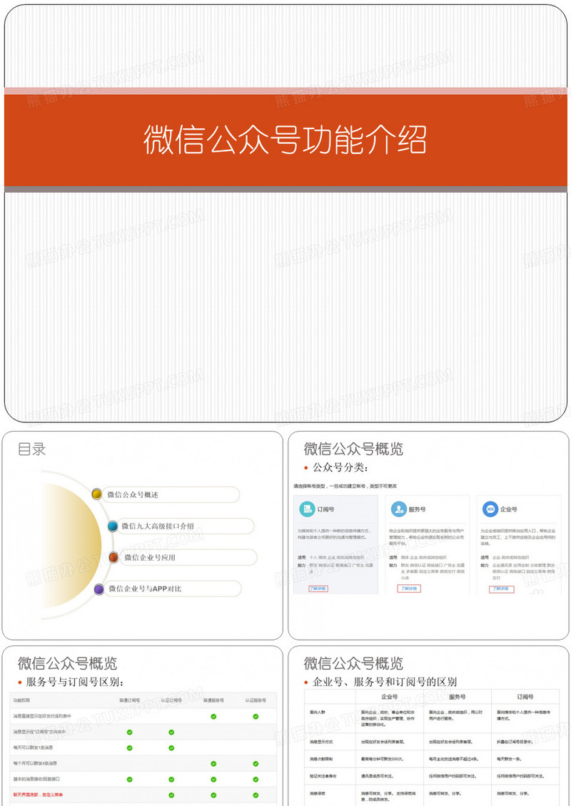 微信公众号介绍