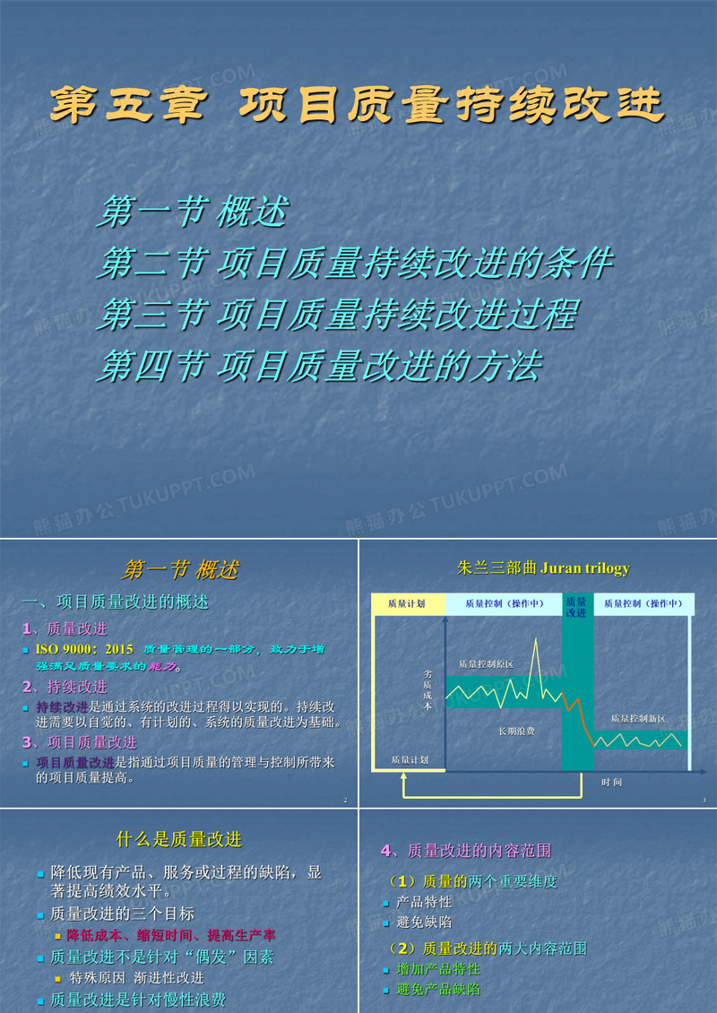 项目质量持续改进