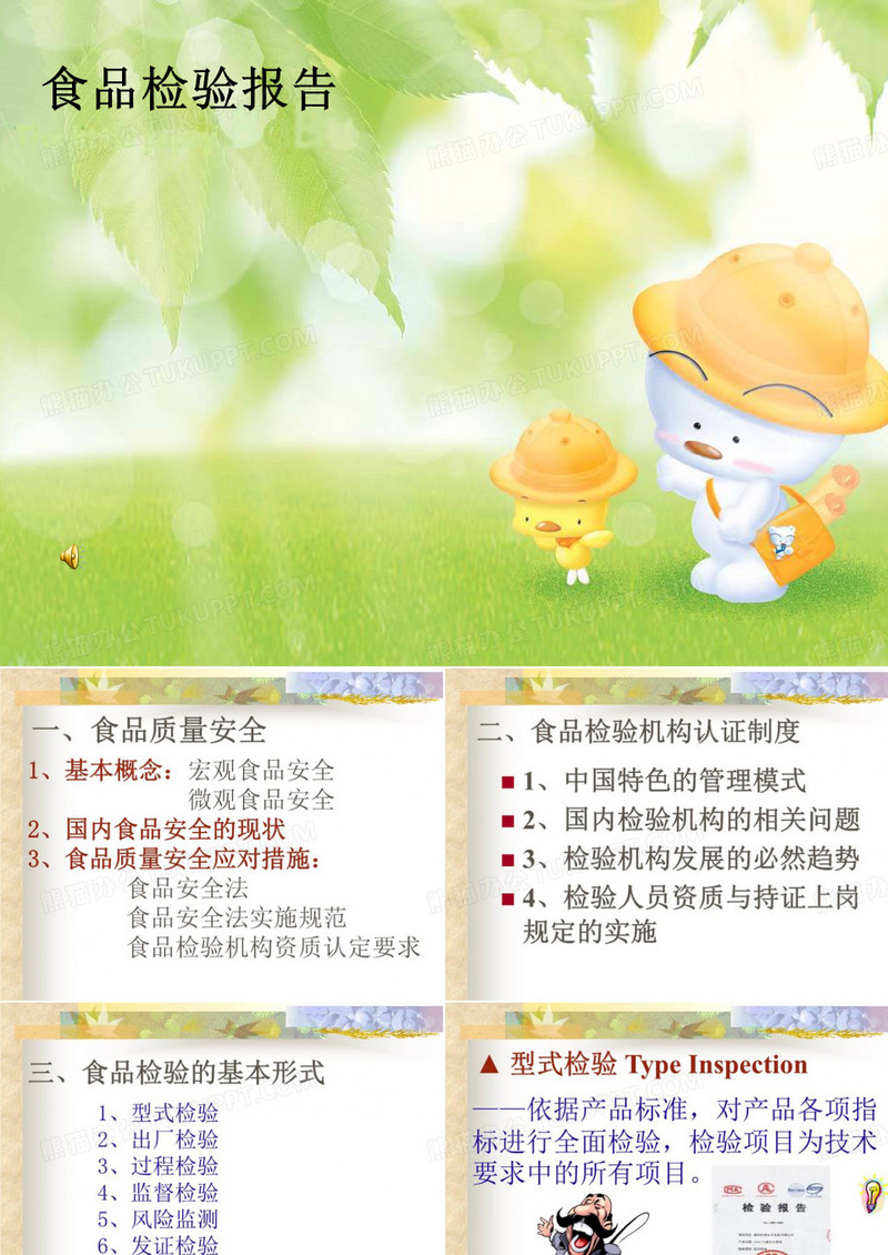 食品检验报告