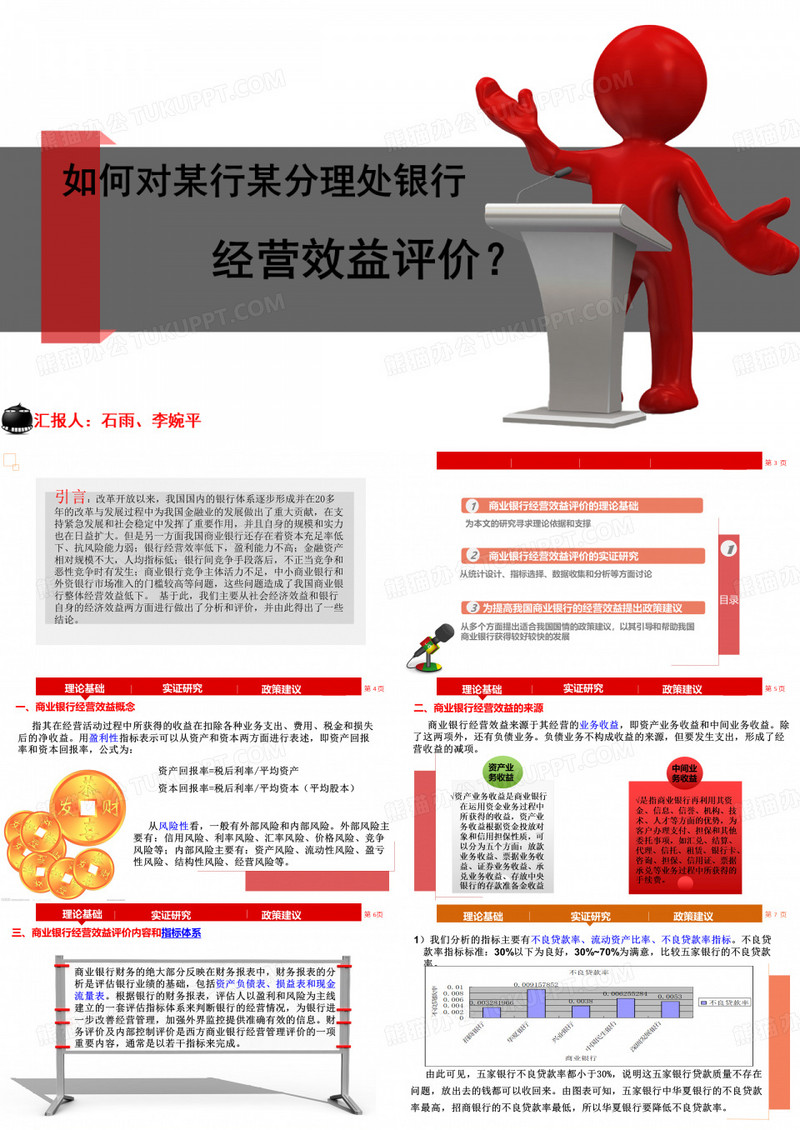 银行经营效益评价分析