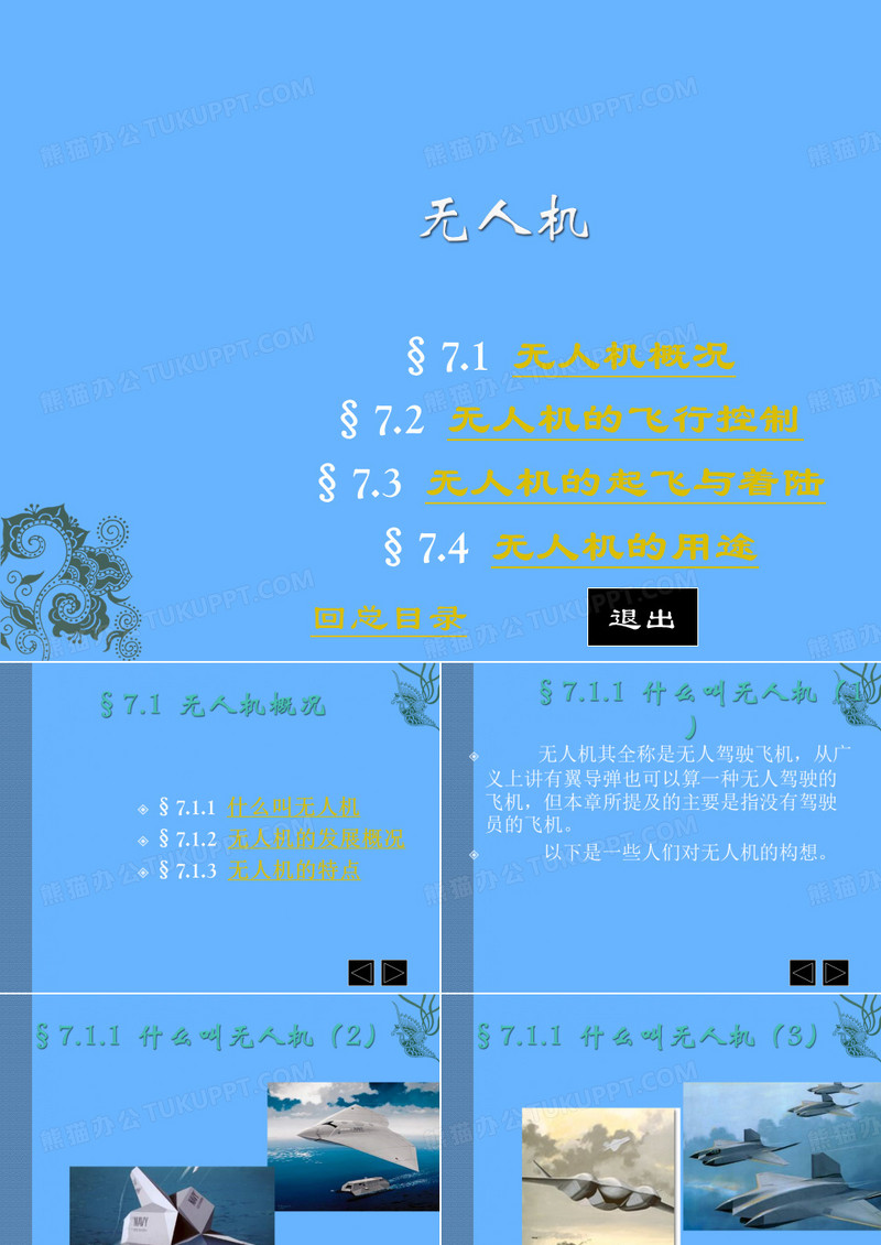 无人机介绍PPT