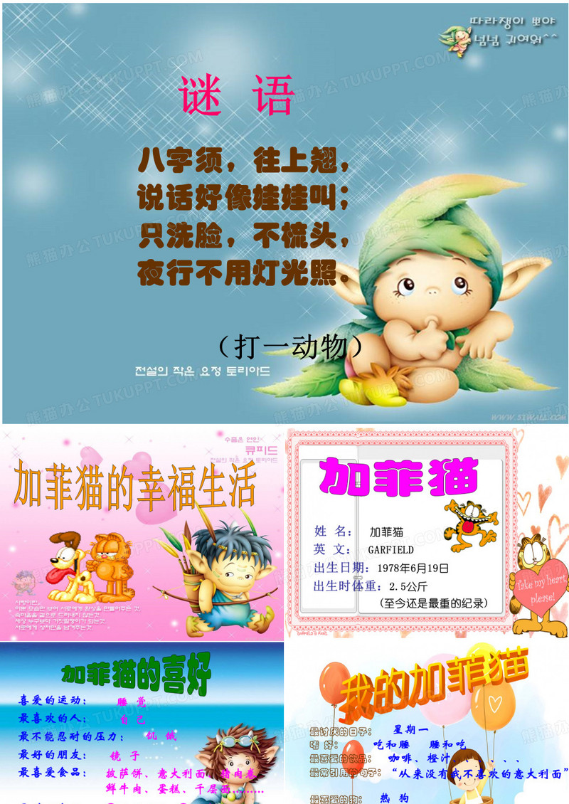 加菲猫的幸福生活