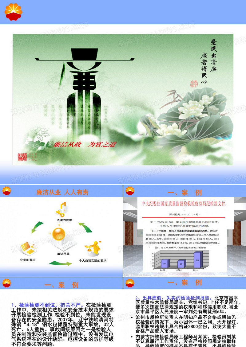 立足岗位 紧绷廉洁自律