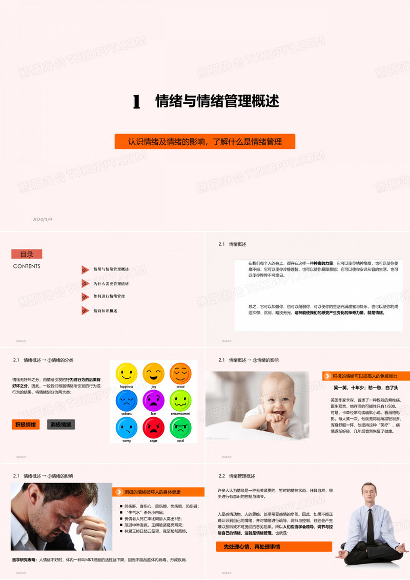 情绪管理课件 PPT-情绪的管理ppt课件公开课