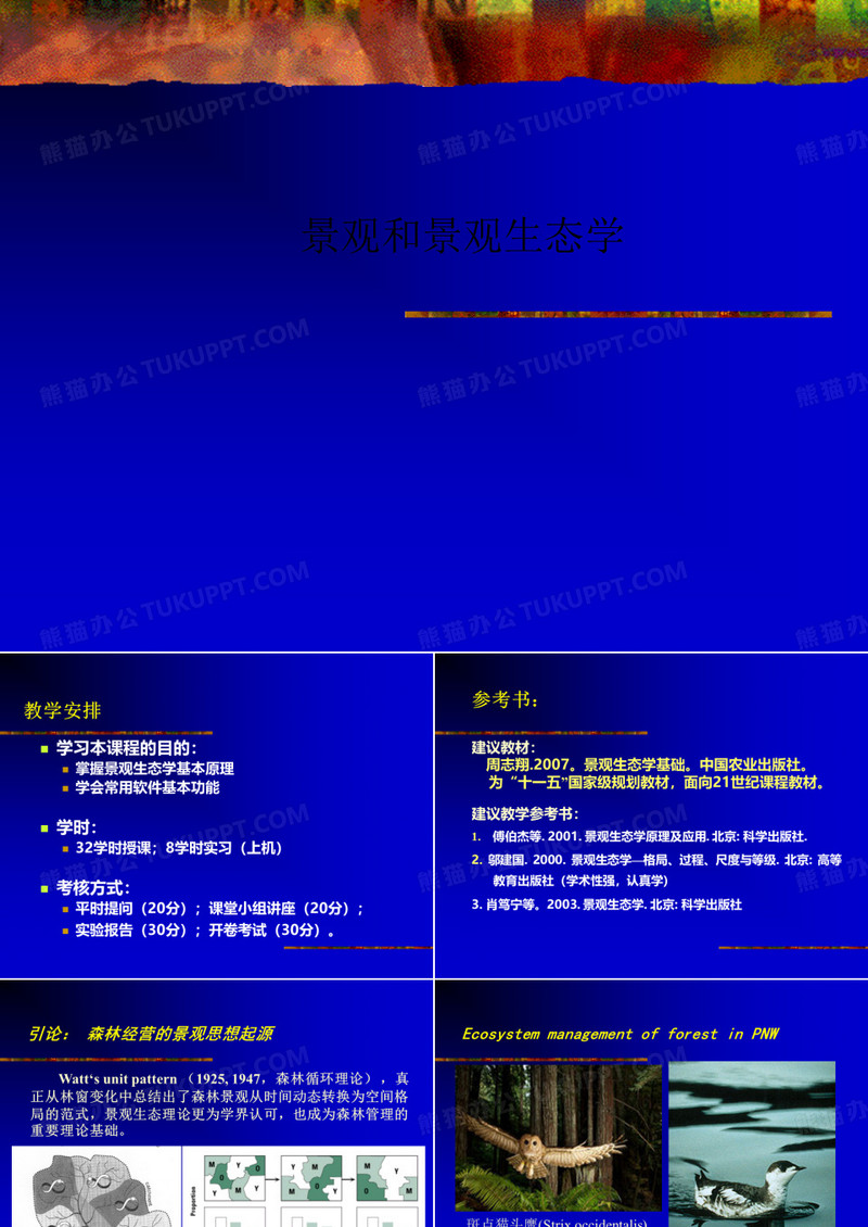 景观和景观生态学