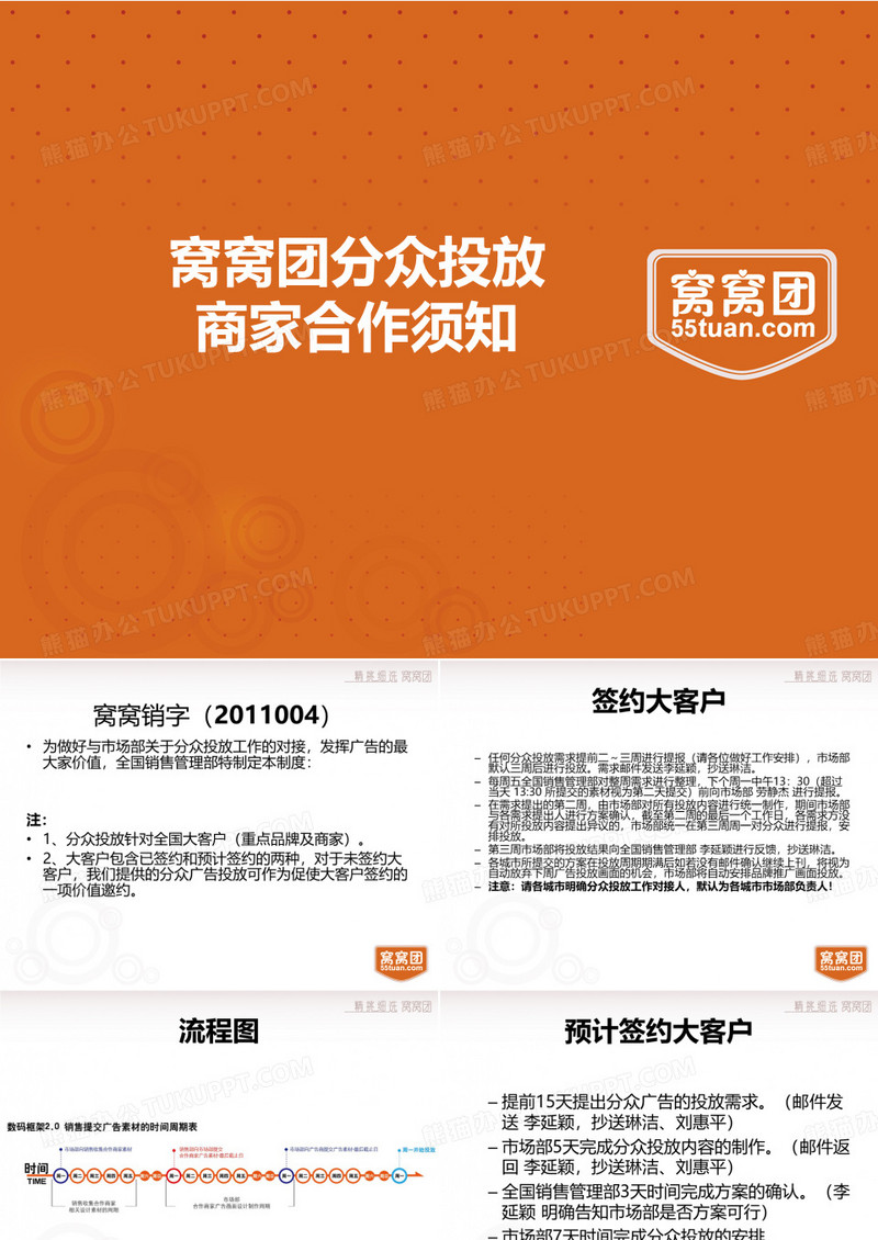 窝窝团分众广告投放商家合作须知