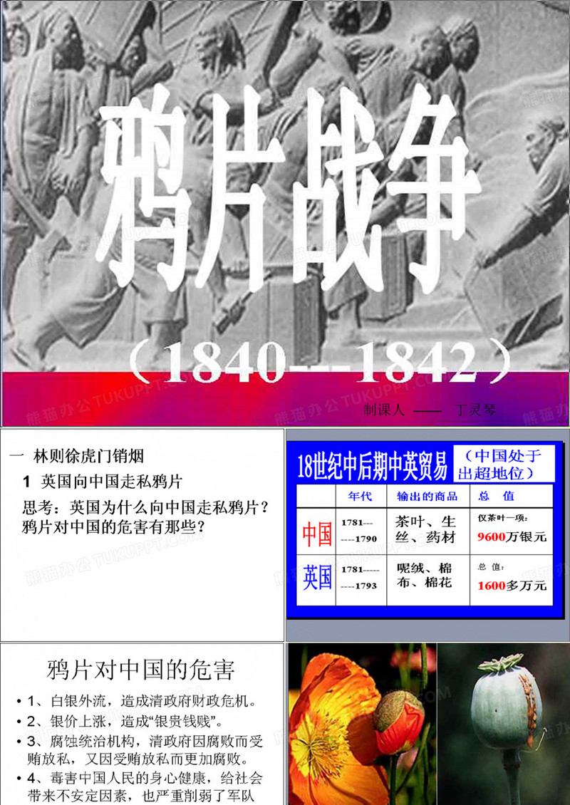 第一次鸦片战争 优质课件