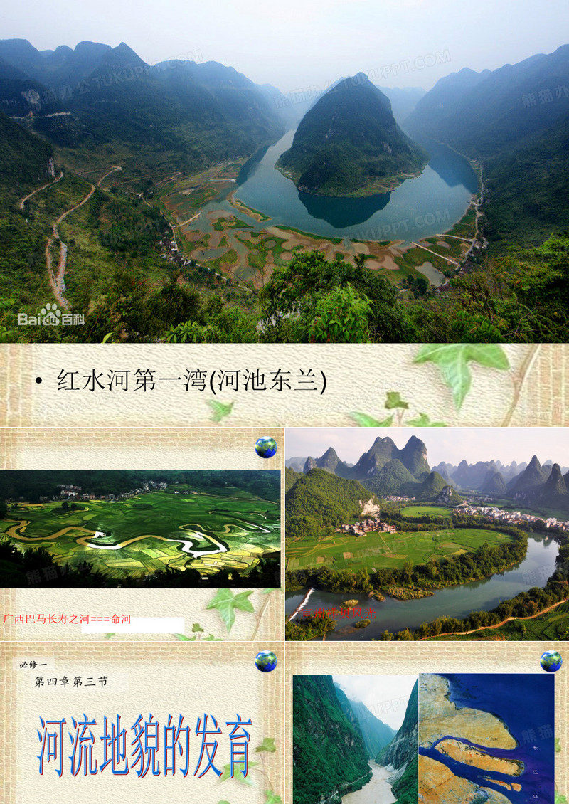 河流地貌的发育