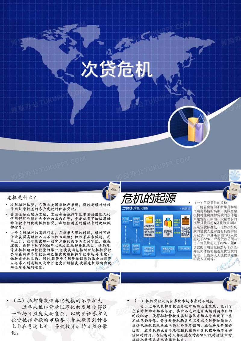 美国次贷危机 (课件)