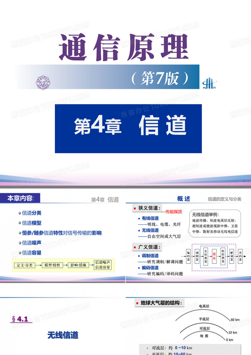 通信原理 第4章 信道(第七版)