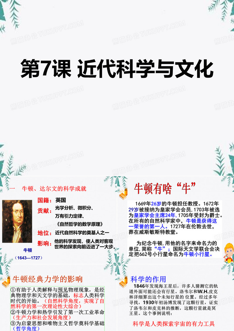 《近代科学与文化》 图文