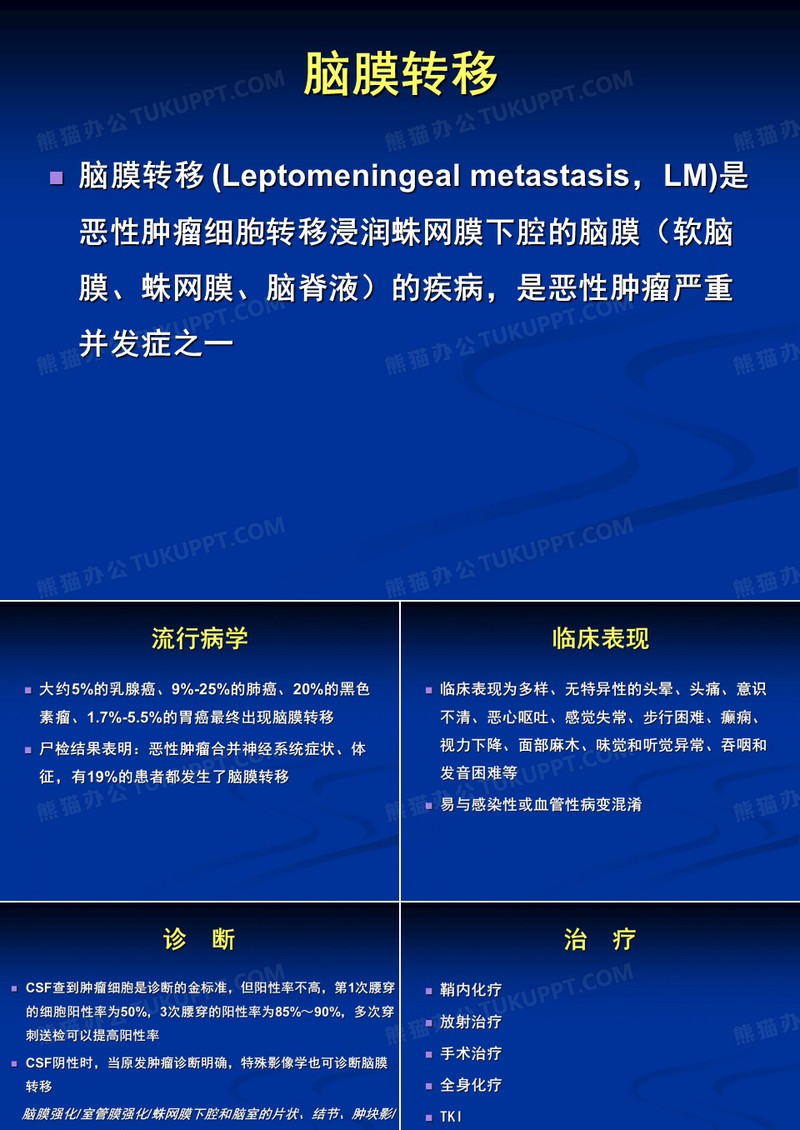 脑膜转移