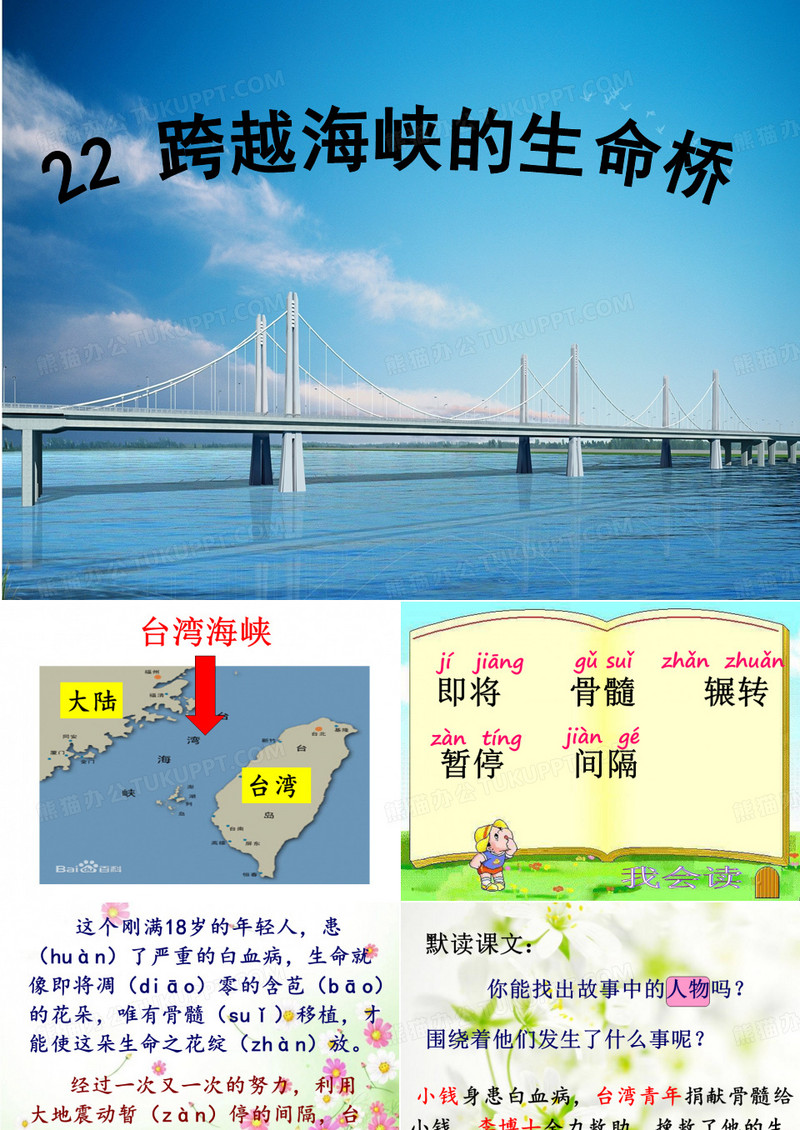 《跨越海峡的生命桥》