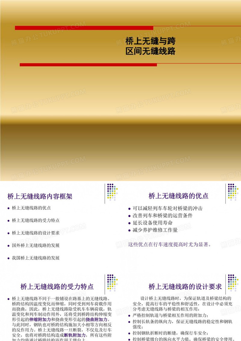 桥上无缝与跨区间无缝线路