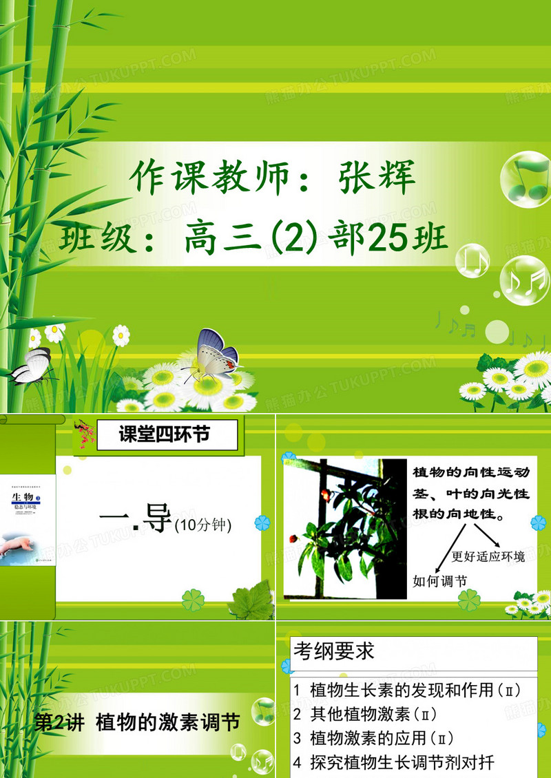 植物激素的调节