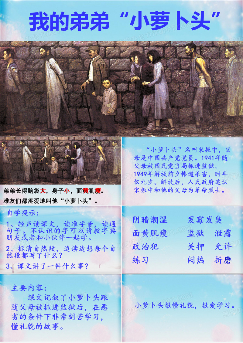 课件__我的弟弟小萝卜头