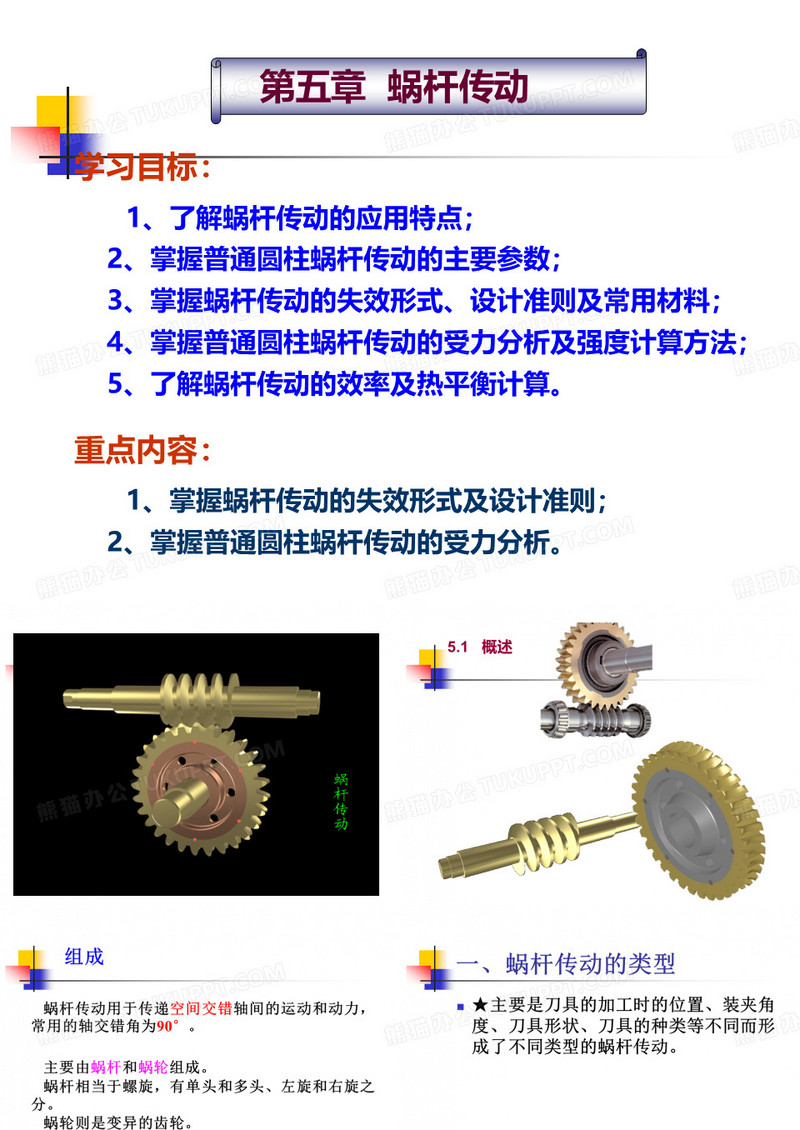 蜗杆