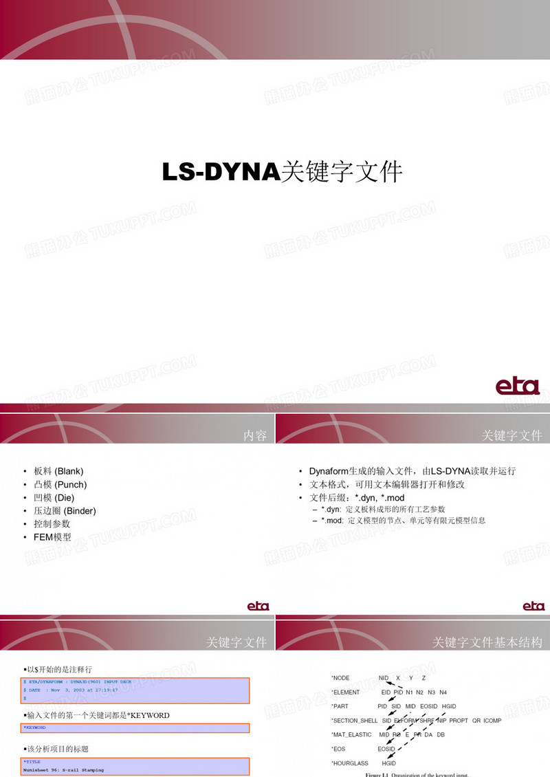 LS-DYNA_关键字文件