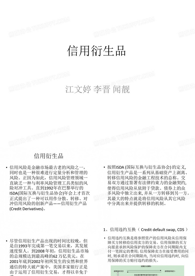 信用衍生品